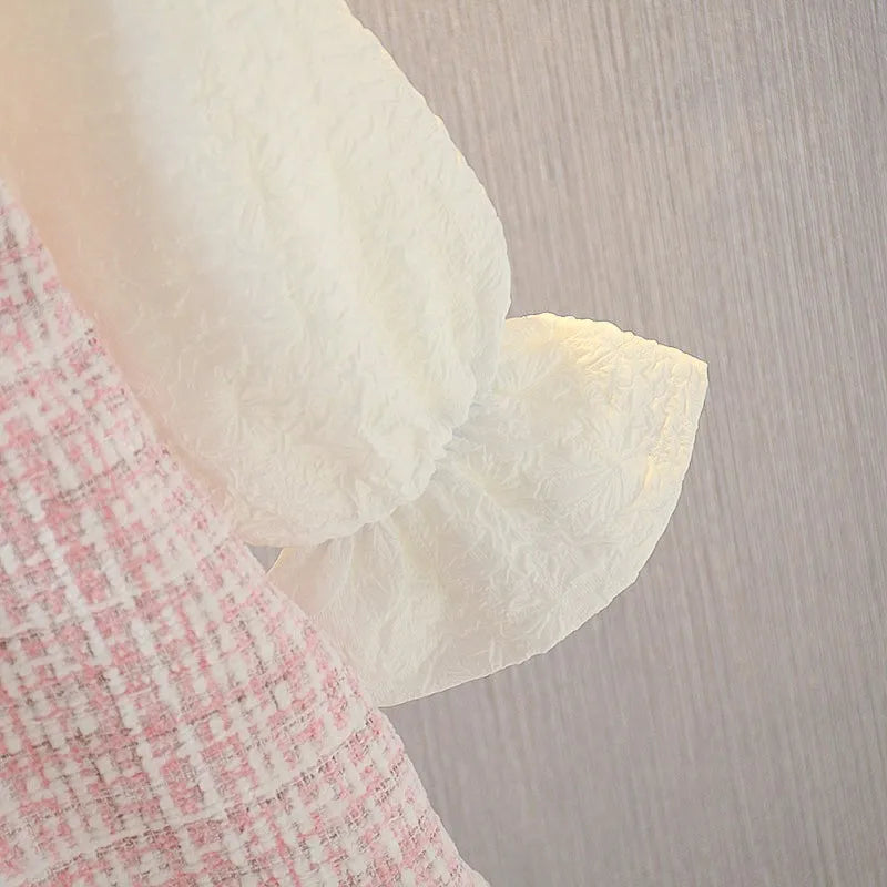 Meisjesjurk met strik - afbeelding 5