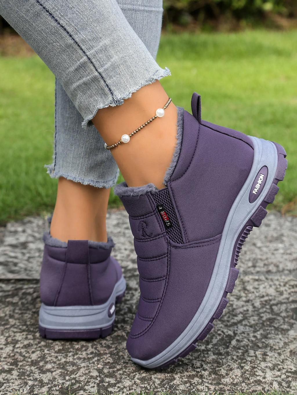 Unisex winterboots met fleece - afbeelding 39
