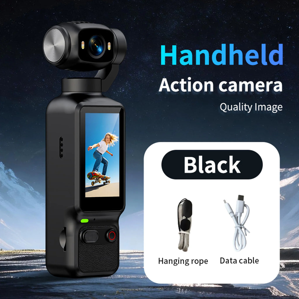 4K Handheld Actioncamera met Scherm