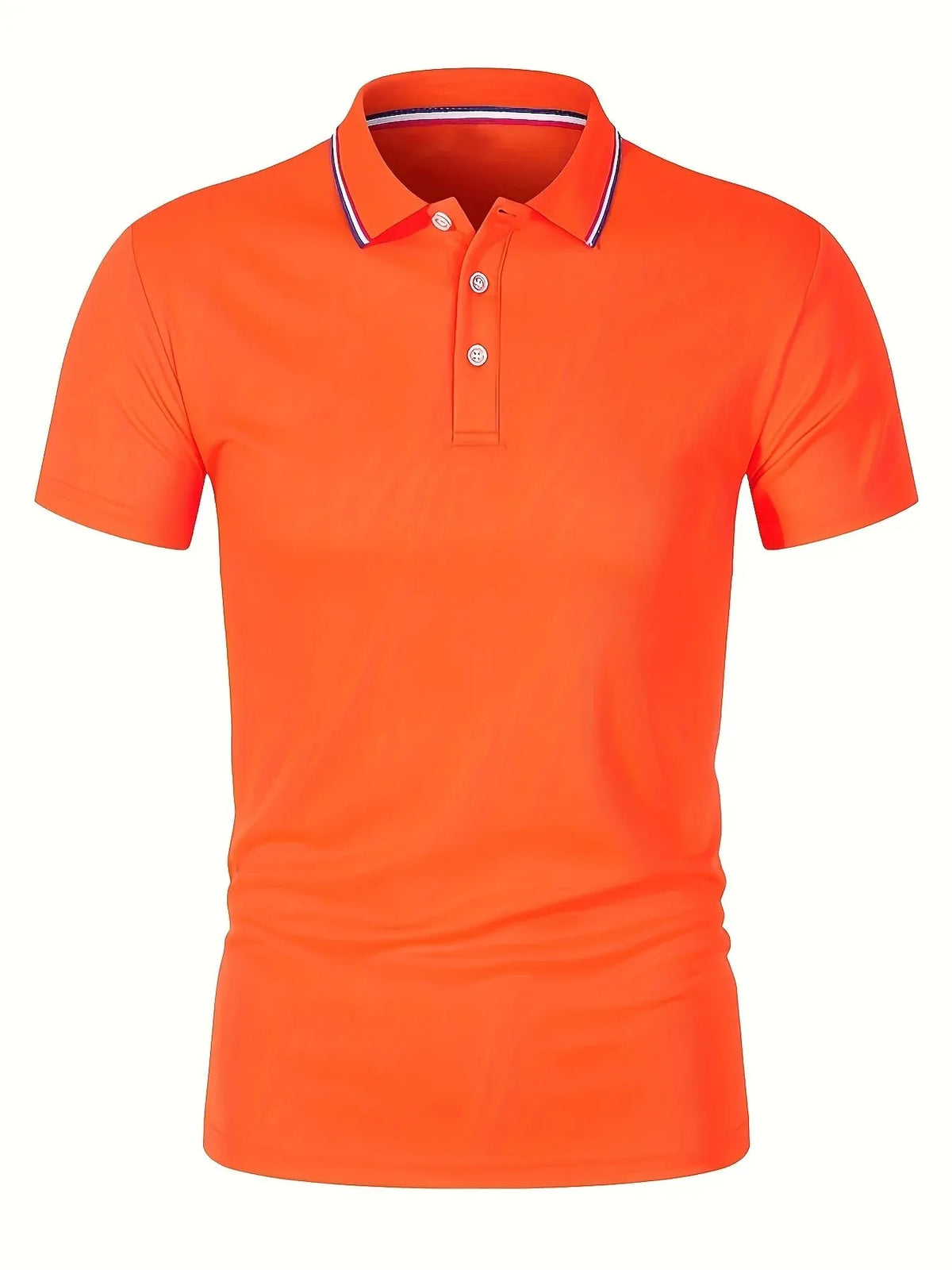 Herenpoloshirt met streepkraag - afbeelding 22
