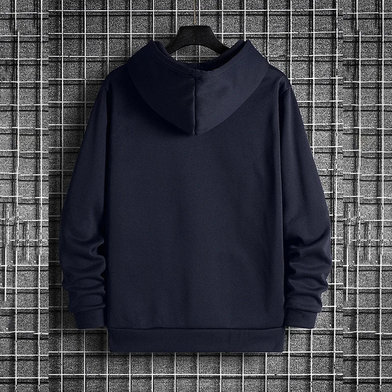 Effen joggingpak met hoodie - afbeelding 6