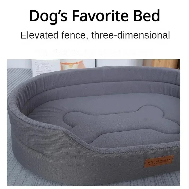 Dubbelzijdige, extra zachte huisdierenbed