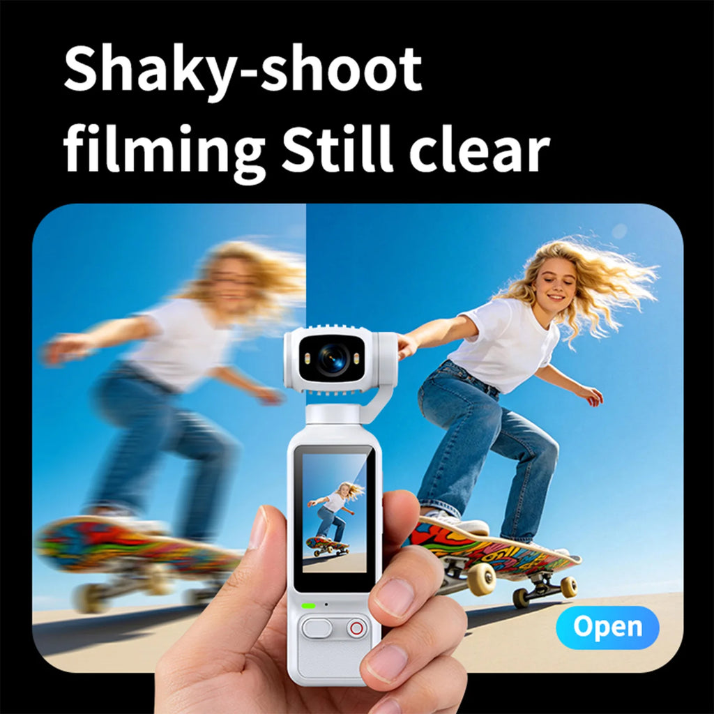 4K Handheld Actioncamera met Scherm