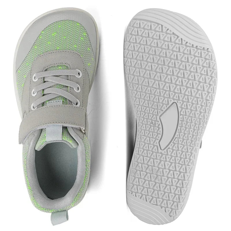 Brede barefoot kindersneakers