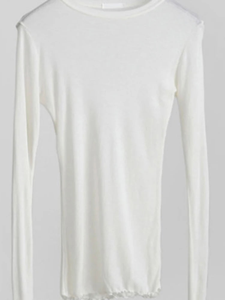 Dunne transparante longsleeve - afbeelding 3