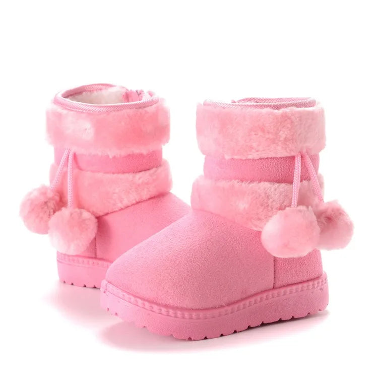 Snowboots met pompons - afbeelding 6