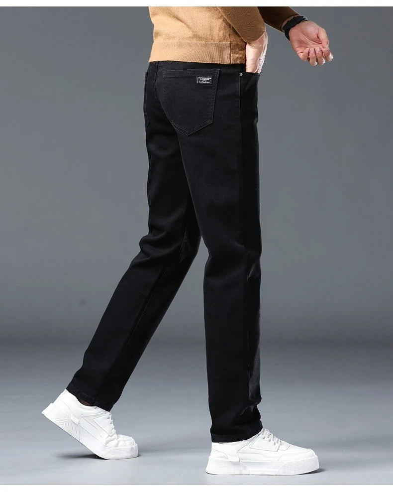Rechte jeans met stretch - afbeelding 17