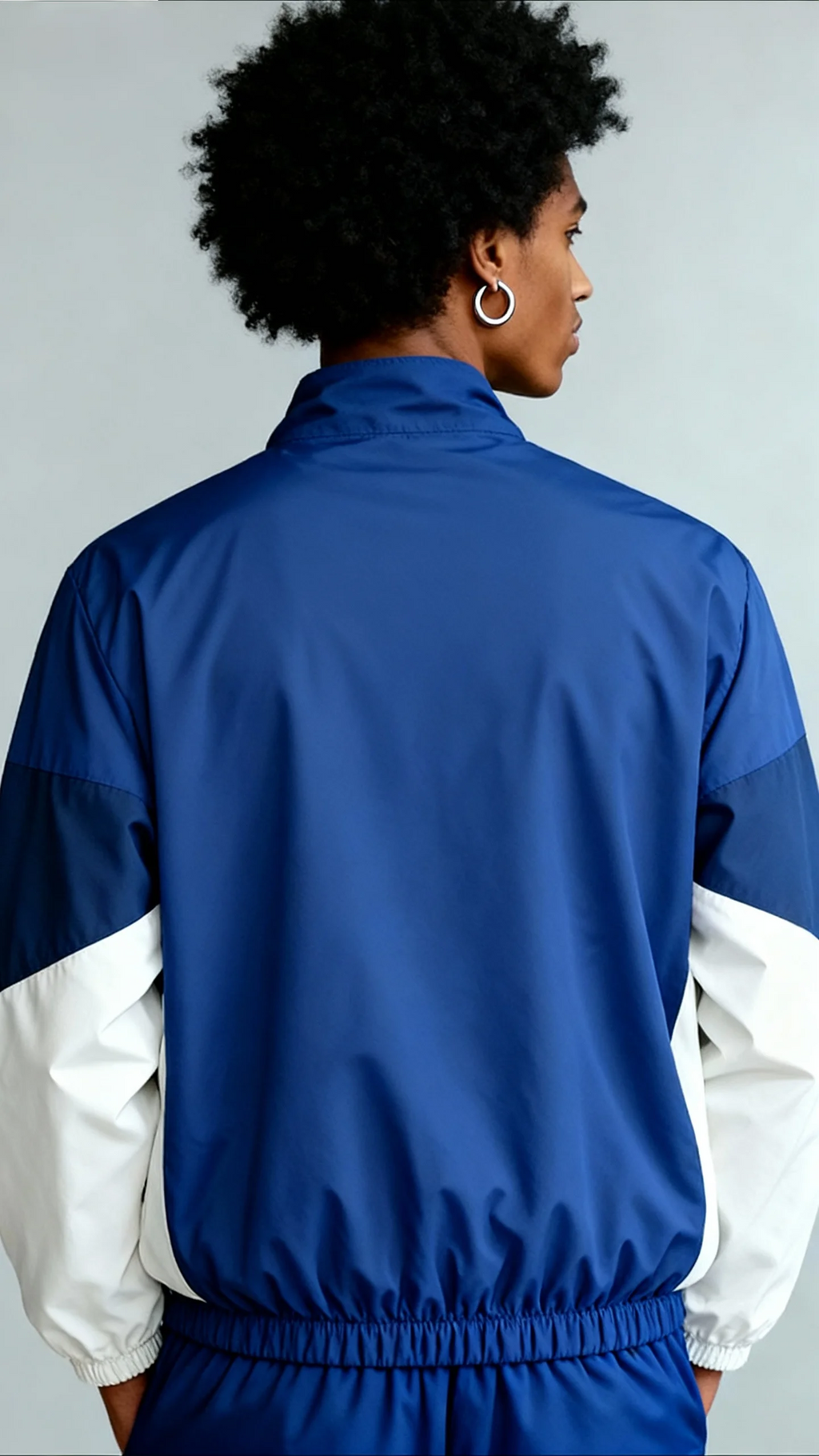 Colorblock windjack voor heren - afbeelding 7