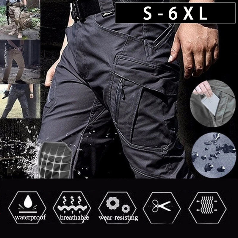 Heren tactical cargo broek