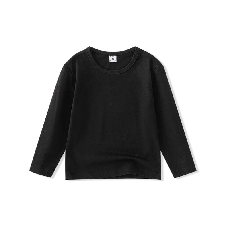 Basic kindershirt met lange mouwen - afbeelding 5