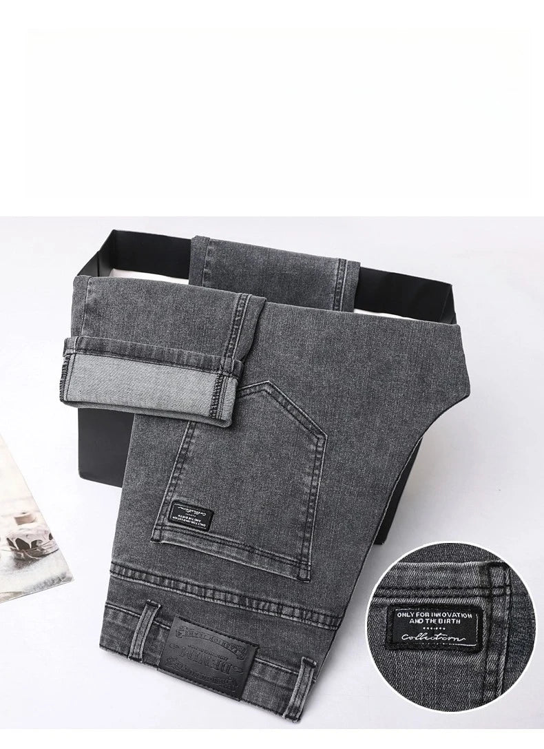 Rechte jeans met stretch - afbeelding 7