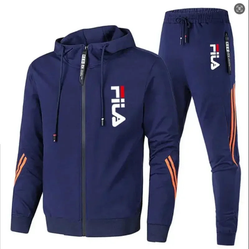 Sportief trainingspak met rits