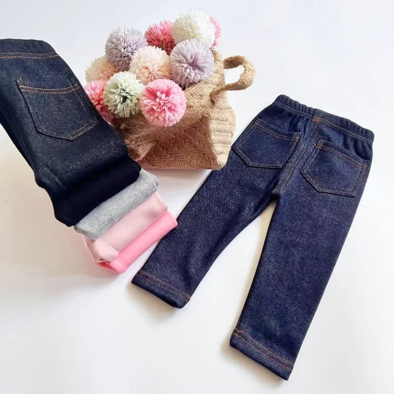 Gevoerde kinderjeans - afbeelding 2