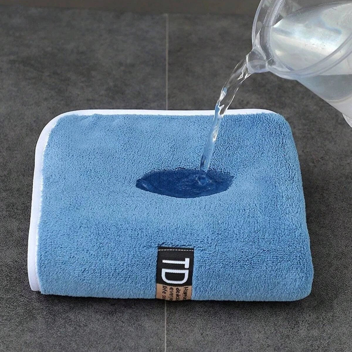 6-delige microvezel handdoekenset