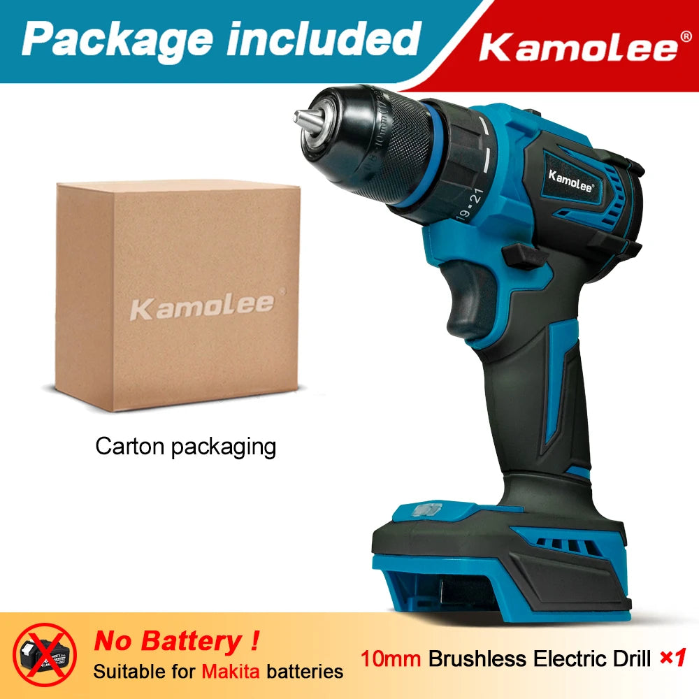 Kamolee Accuboormachine 13mm Brushless