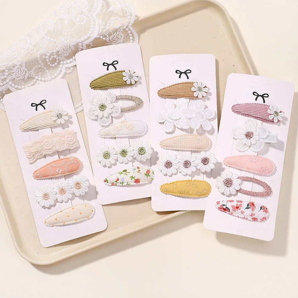 5-delige BB haarclips set voor meisjes