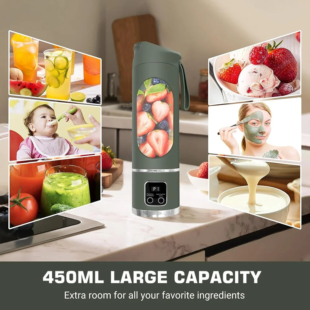 Draagbare elektrische juicer blender