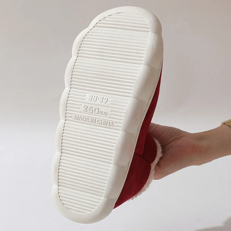 Warme gevoerde pantoffels - afbeelding 11