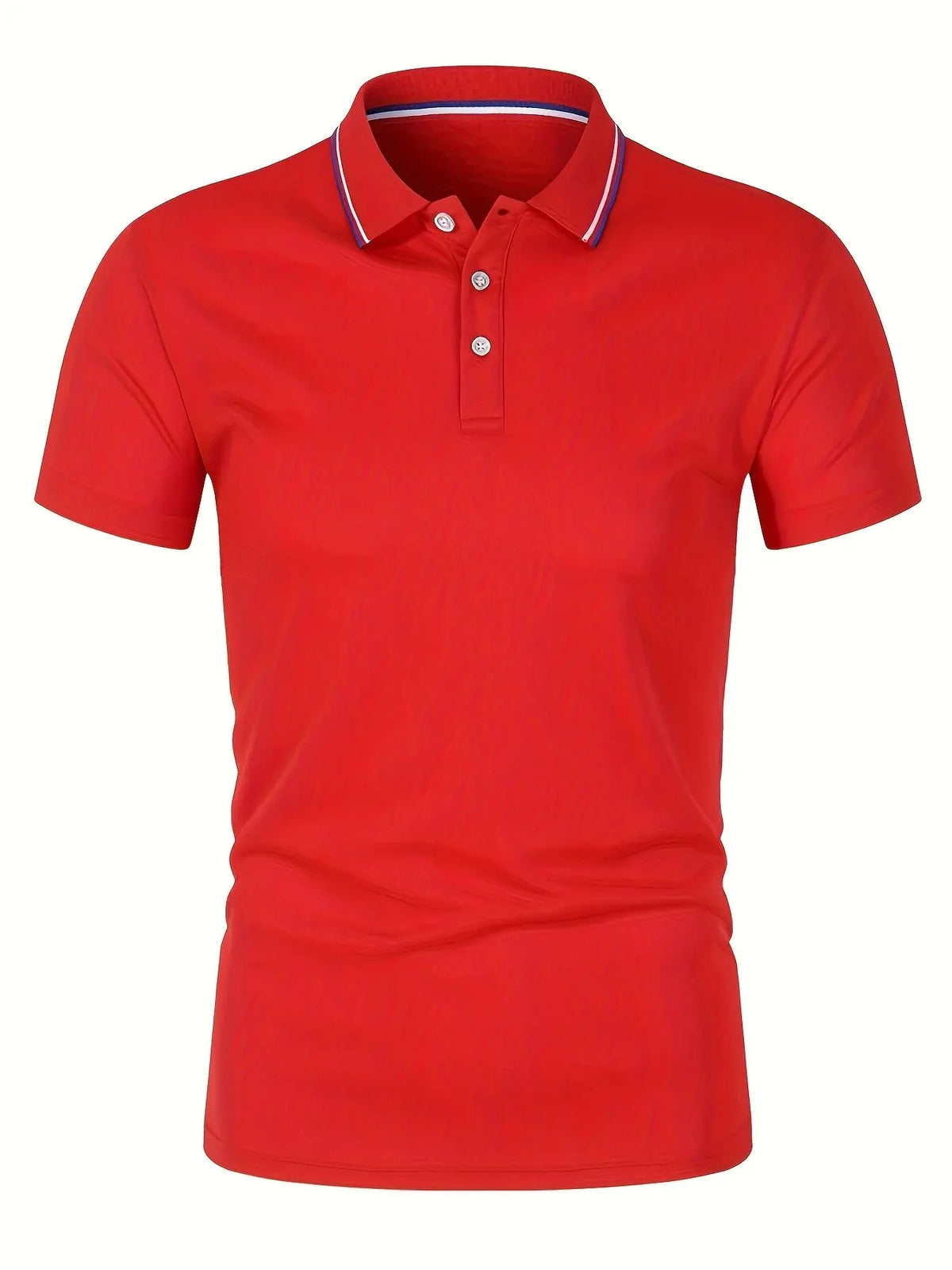 Herenpoloshirt met streepkraag - afbeelding 28