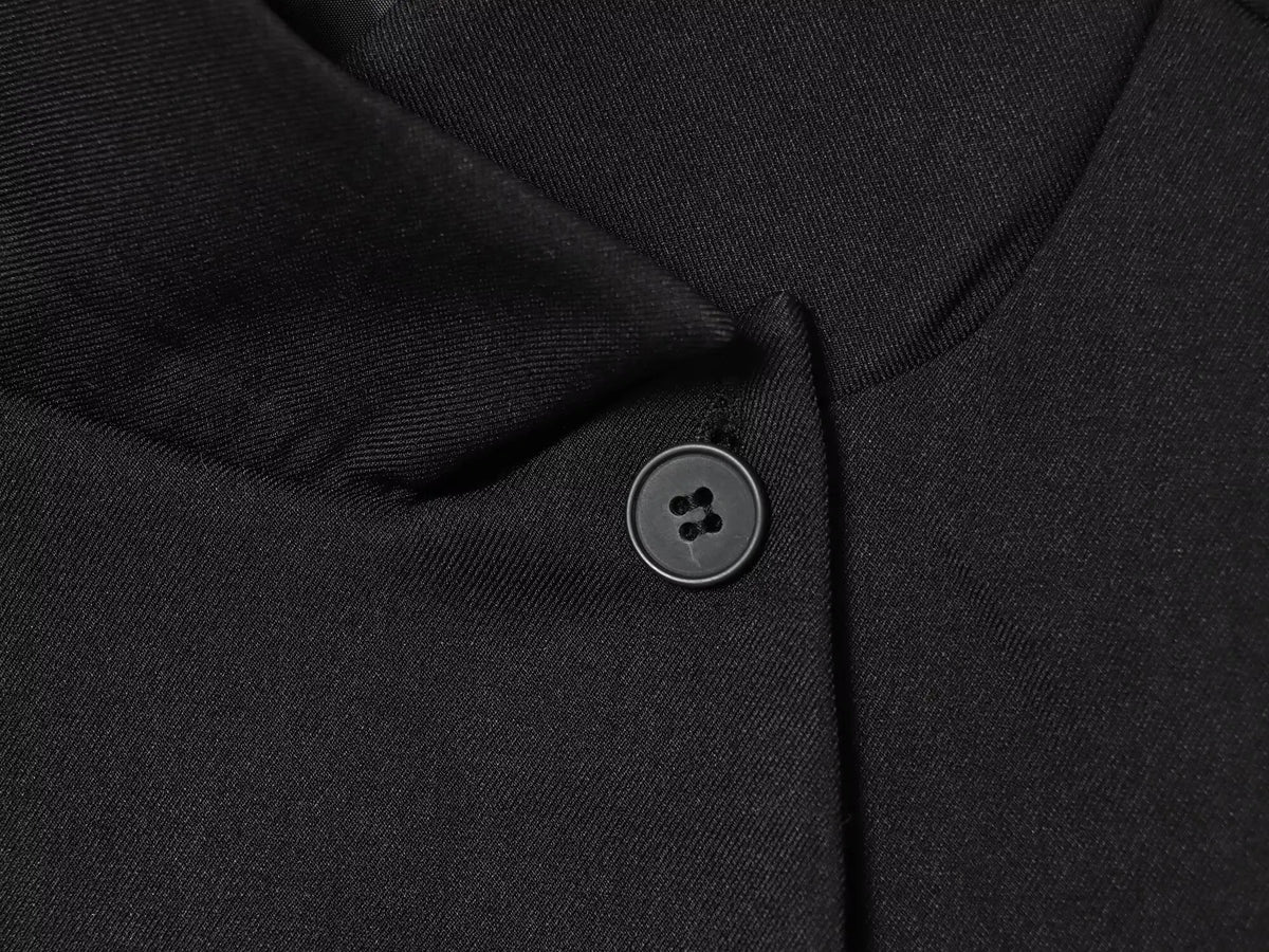 Kantoorblazer met opstaande kraag - afbeelding 8