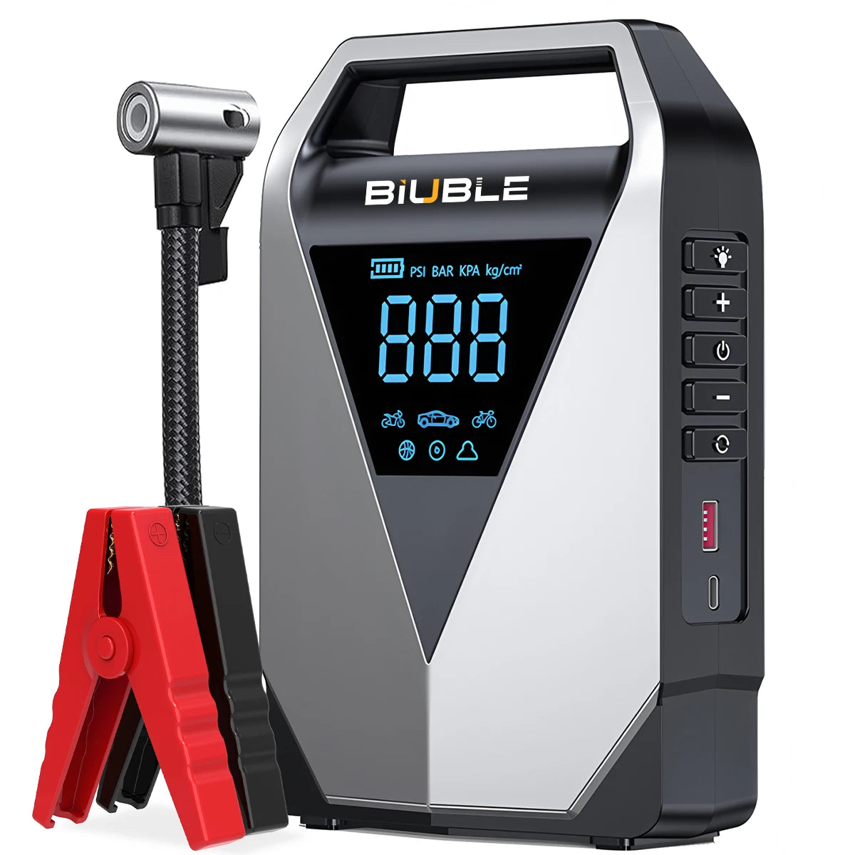 1500A Auto Jumpstarter met Powerbank