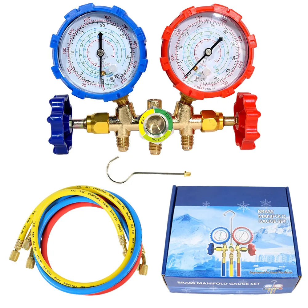Manometerset voor Airco & Koeling
