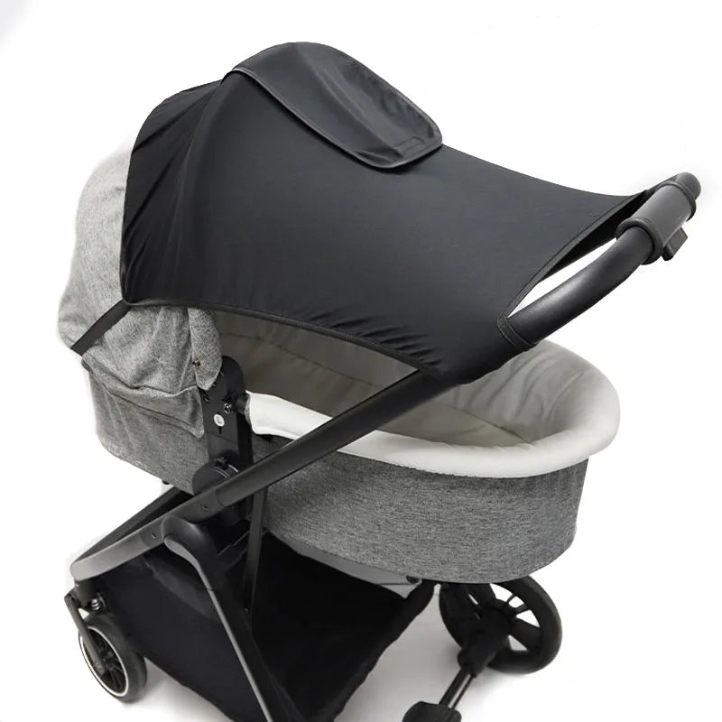 Universele zonnescherm voor kinderwagens en autostoeltjes