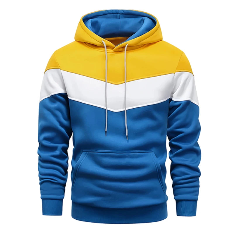 Driekleurig joggingpak met hoodie - afbeelding 15