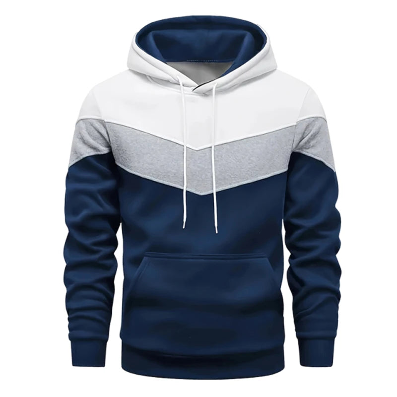 Driekleurig joggingpak met hoodie - afbeelding 20