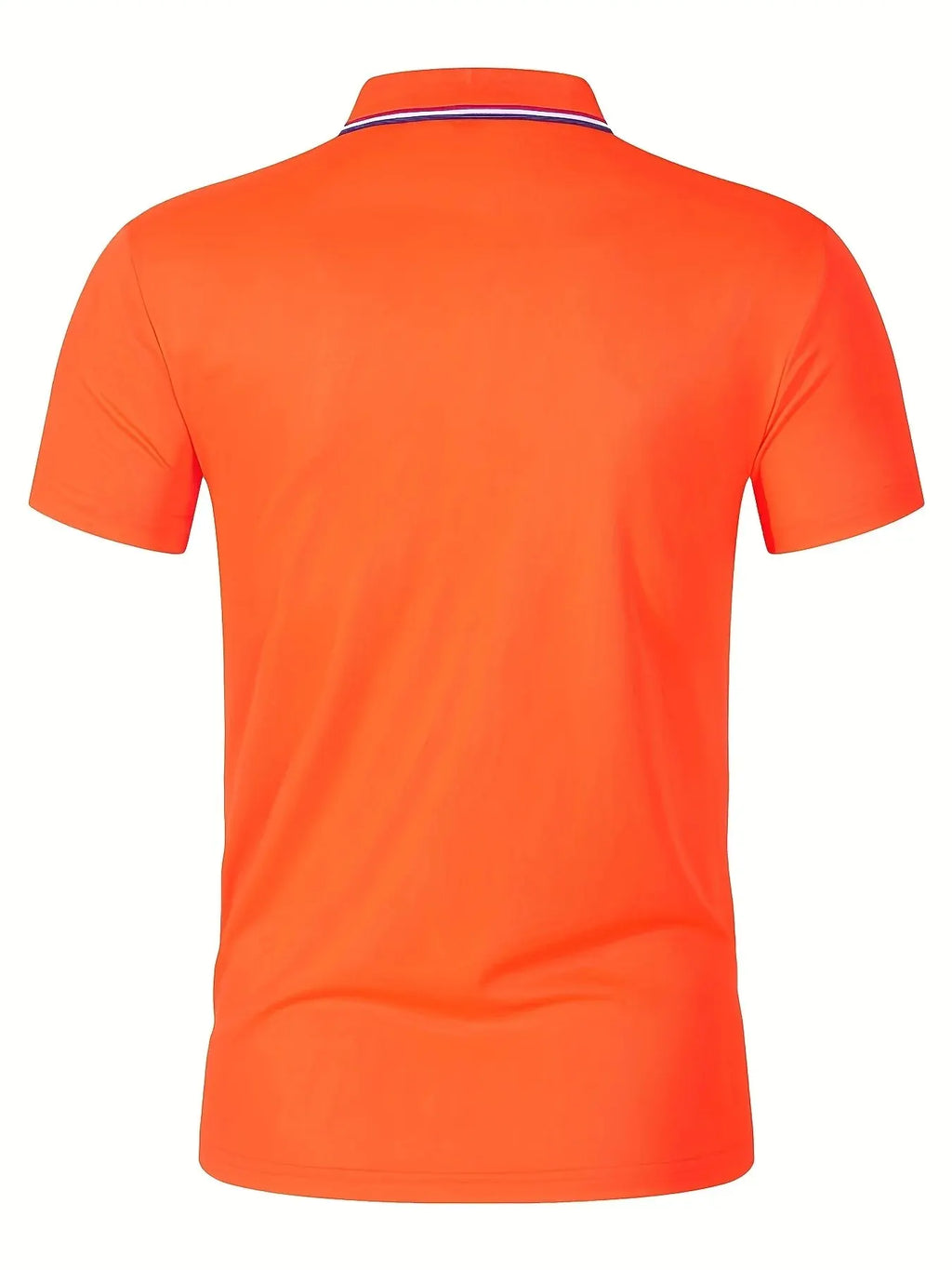 Herenpoloshirt met streepkraag - afbeelding 23