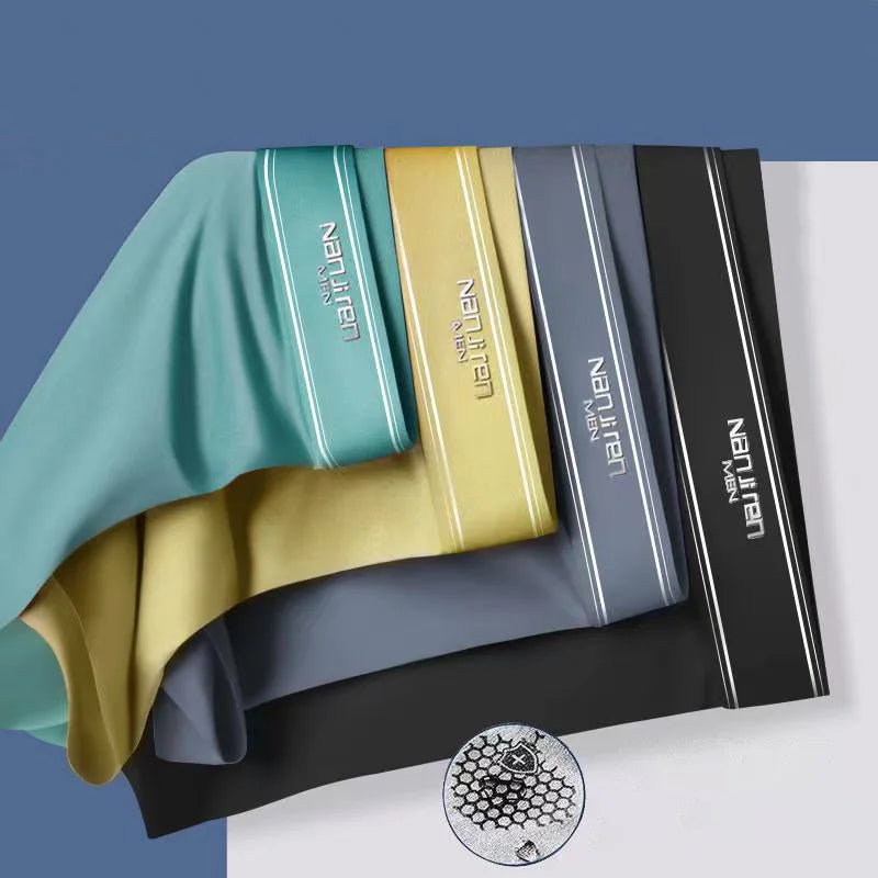 Boxershorts, zijdezacht materiaal (set van 4)