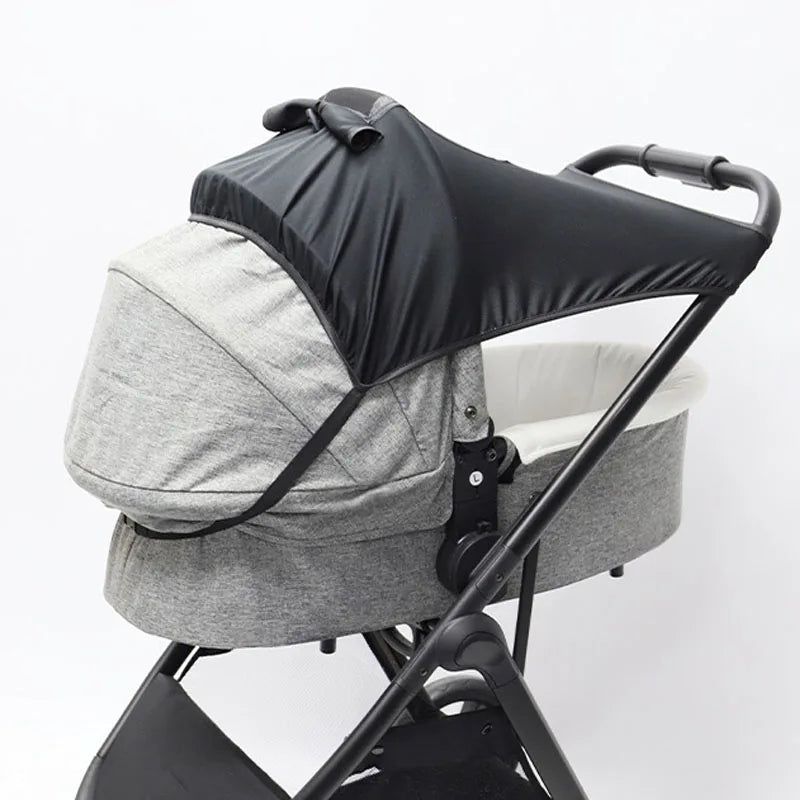Universele zonnescherm voor kinderwagens en autostoeltjes