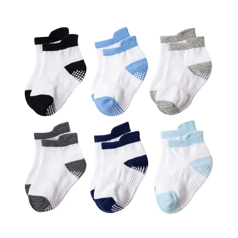 Antislip kindersokken (6 paar)