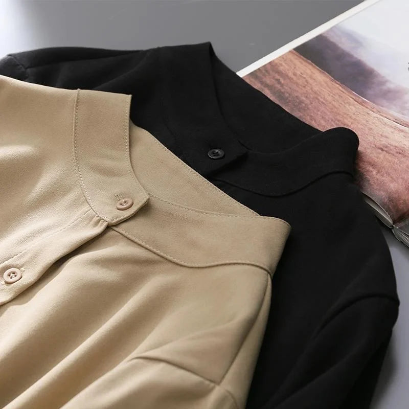 Blouse met ballonmouwen - afbeelding 4