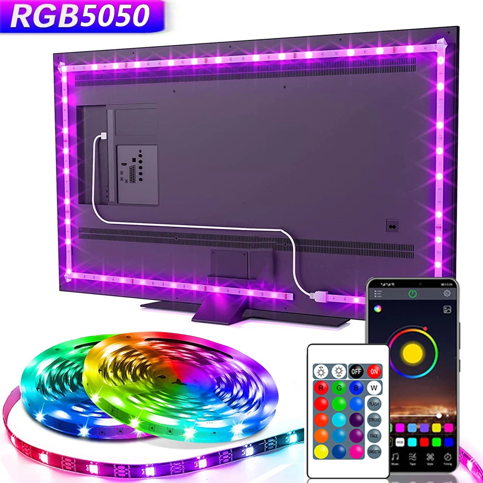 USB RGB LED-stripverlichting