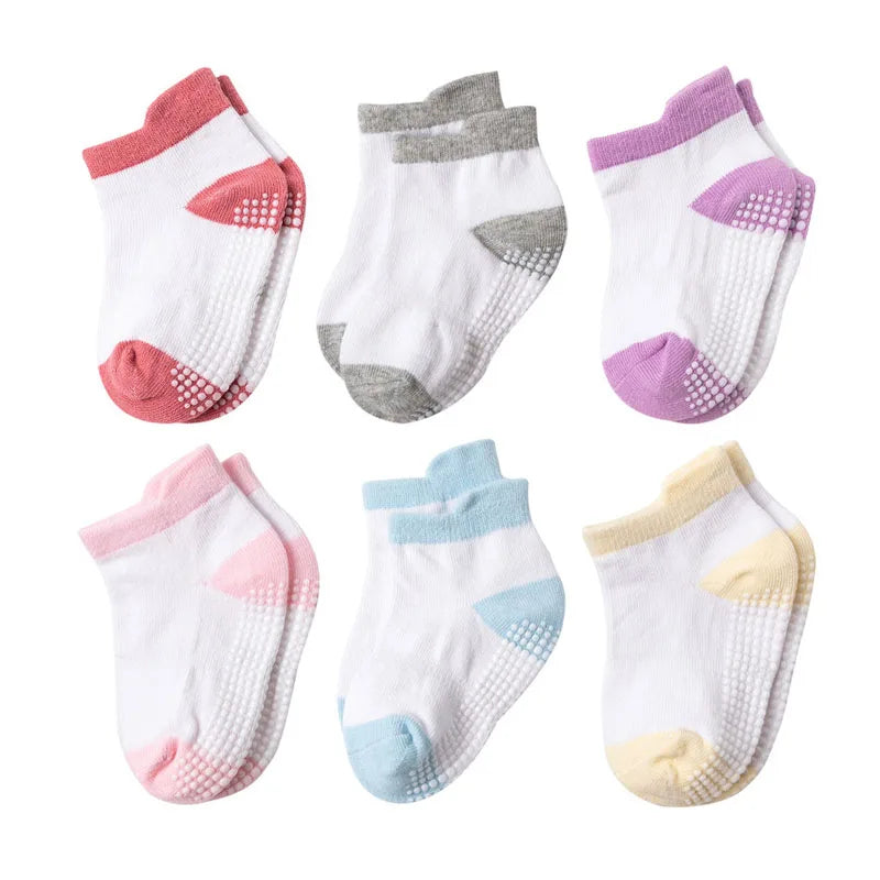 Antislip kindersokken (6 paar)