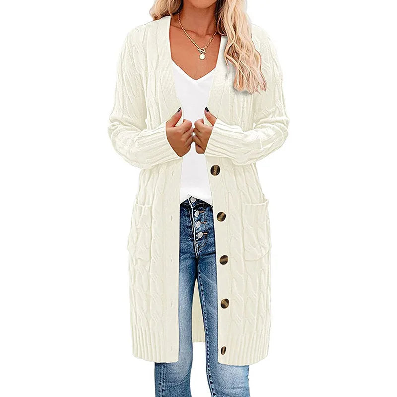 Losvallend gebreid vest