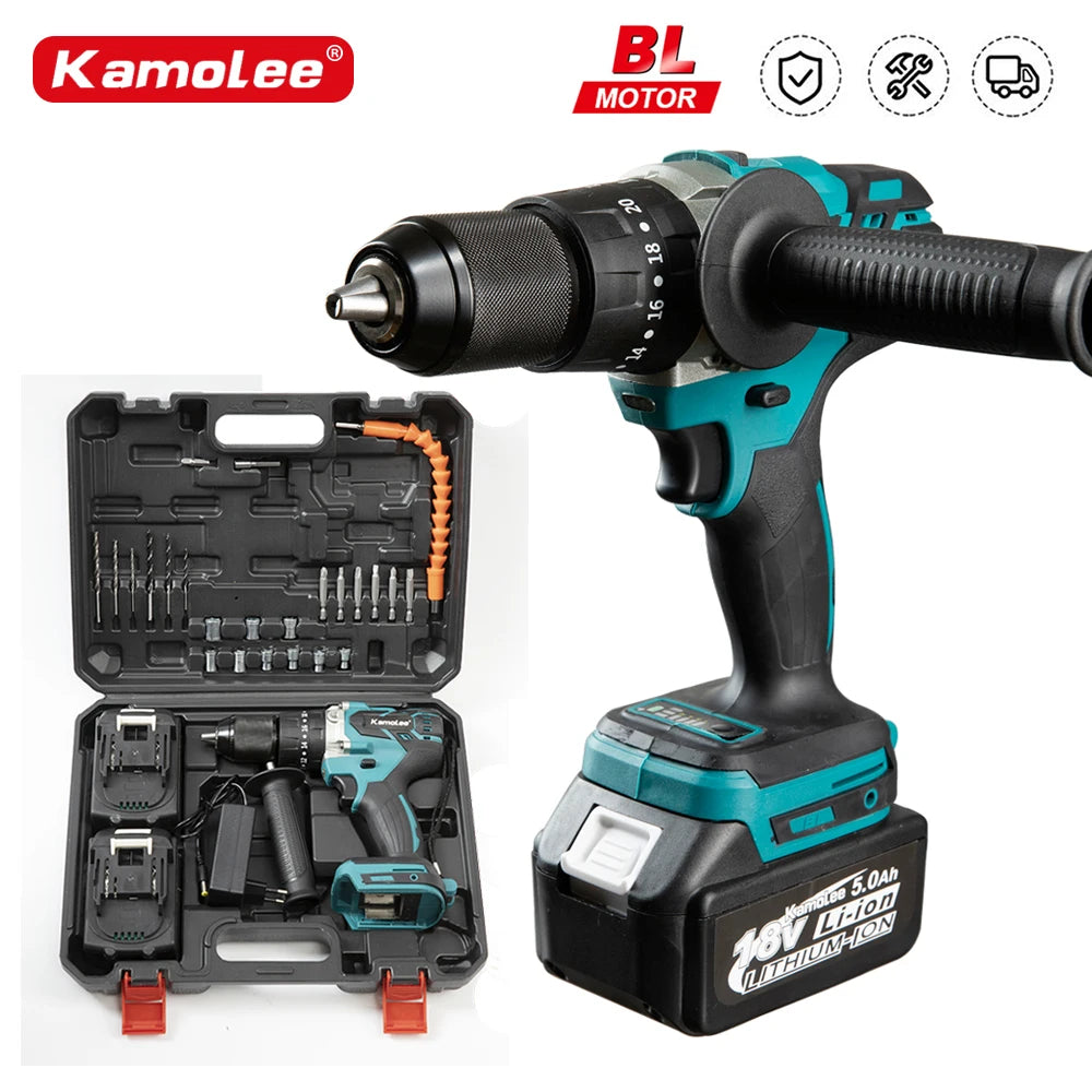 Kamolee Accuboormachine 13mm Brushless