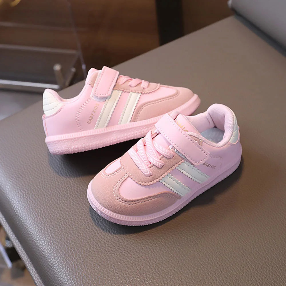 Sportieve PU leren kinderschoenen