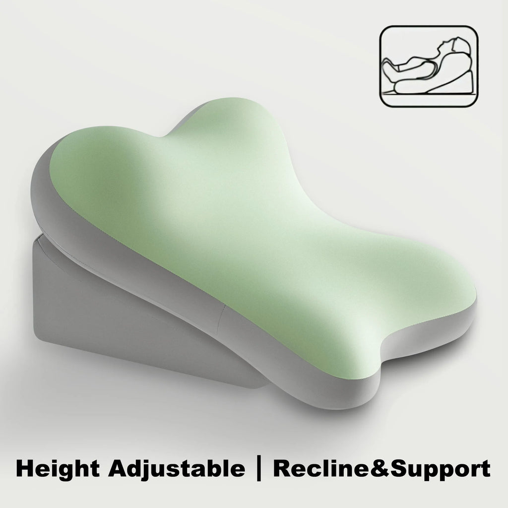 2-delige ergonomische bedwigkussenset