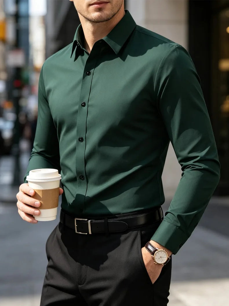 Slim fit herenoverhemd - afbeelding 6