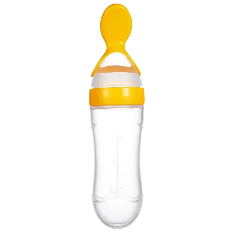 BPA-vrije voedingsfles met lepel