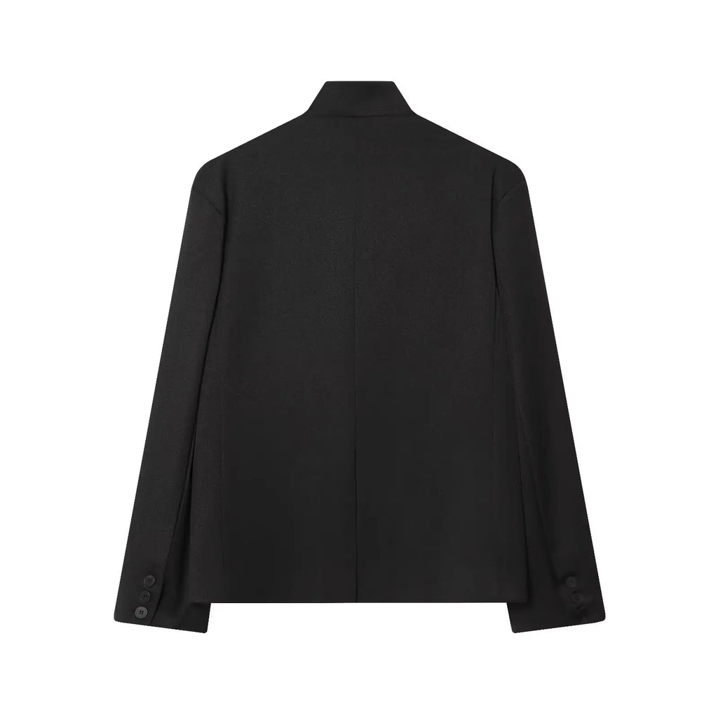 Kantoorblazer met opstaande kraag - afbeelding 6