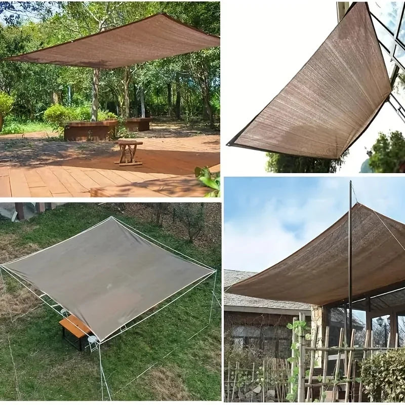 Duurzame UV-werende schaduwdoek