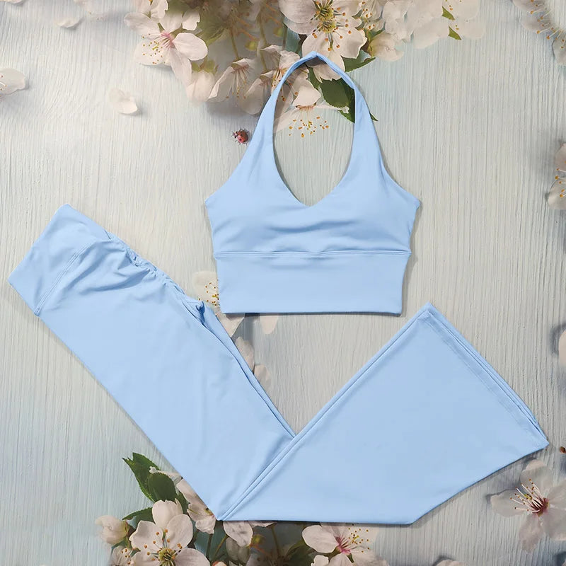 Yogaset met flared legging - afbeelding 12