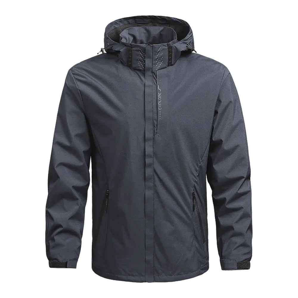 Waterafstotende herenjas met capuchon - afbeelding 21
