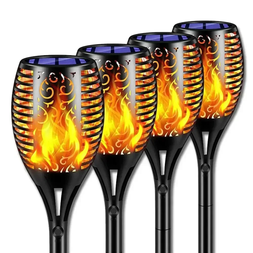 Solar fakkellampen voor de tuin