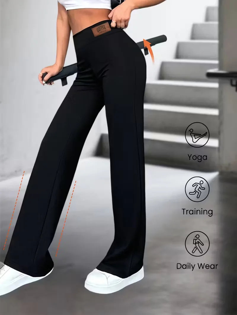 Elegante broek met rechte pijpen