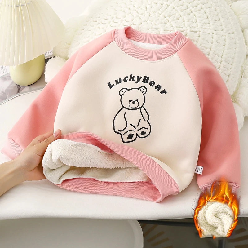Gevoerde kindersweater - afbeelding 10