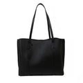 Grote shopper van kunstleer - afbeelding 6